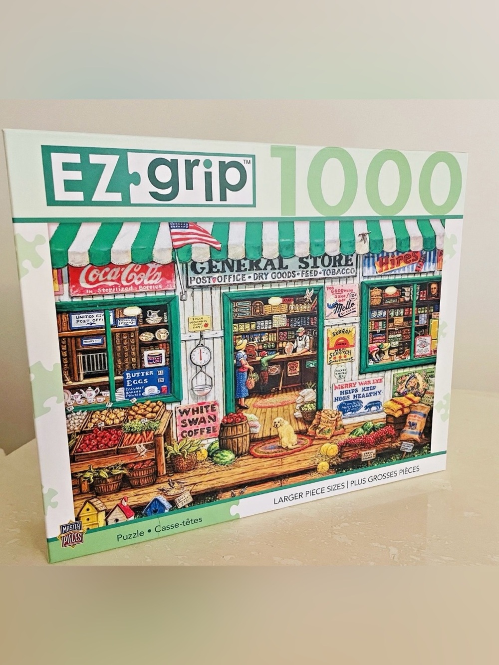 1000 Piece Jigsaw Puzzle Ez Grip General Store Janet Kruskamp NEW UNOPENED